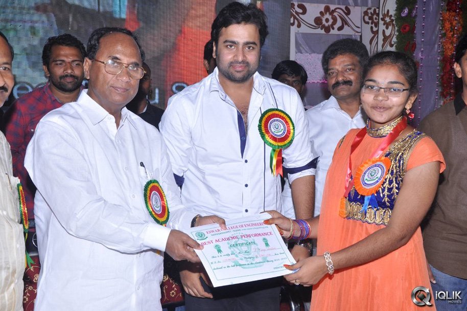 Nara-Rohith-at-Eswar-College-of-Engineering-7th-Anniversary-Celebrations